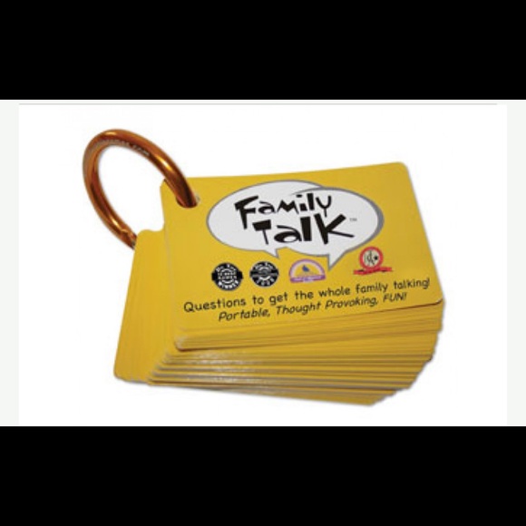 Family Talk Cards Questions that Keep Busy Families Talking - Picture 2 of 6